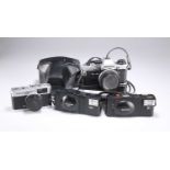 A SELECTION OF OLYMPUS CAMERAS