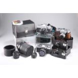 A COLLECTION OF PHOTOGRAPHIC EQUIPMENT
