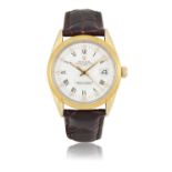 A 'GOLD SHELL' ROLEX OYSTER PERPETUAL DATE WATCH