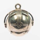 A MASONIC BALL PENDANT