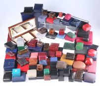 APPROXIMATELY 100 JEWELLERY BOXES