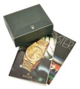 A ROLEX BOX, CIRCA 1970S, AND TWO CATALOGUES