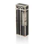 A DUNHILL ROLLAGAS ENAMELLED CIGARETTE LIGHTER