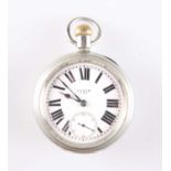 A STEEL ELGIN USA POCKET WATCH