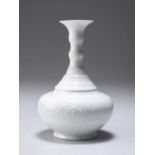 A CHINESE BLANC DE CHINE VASE