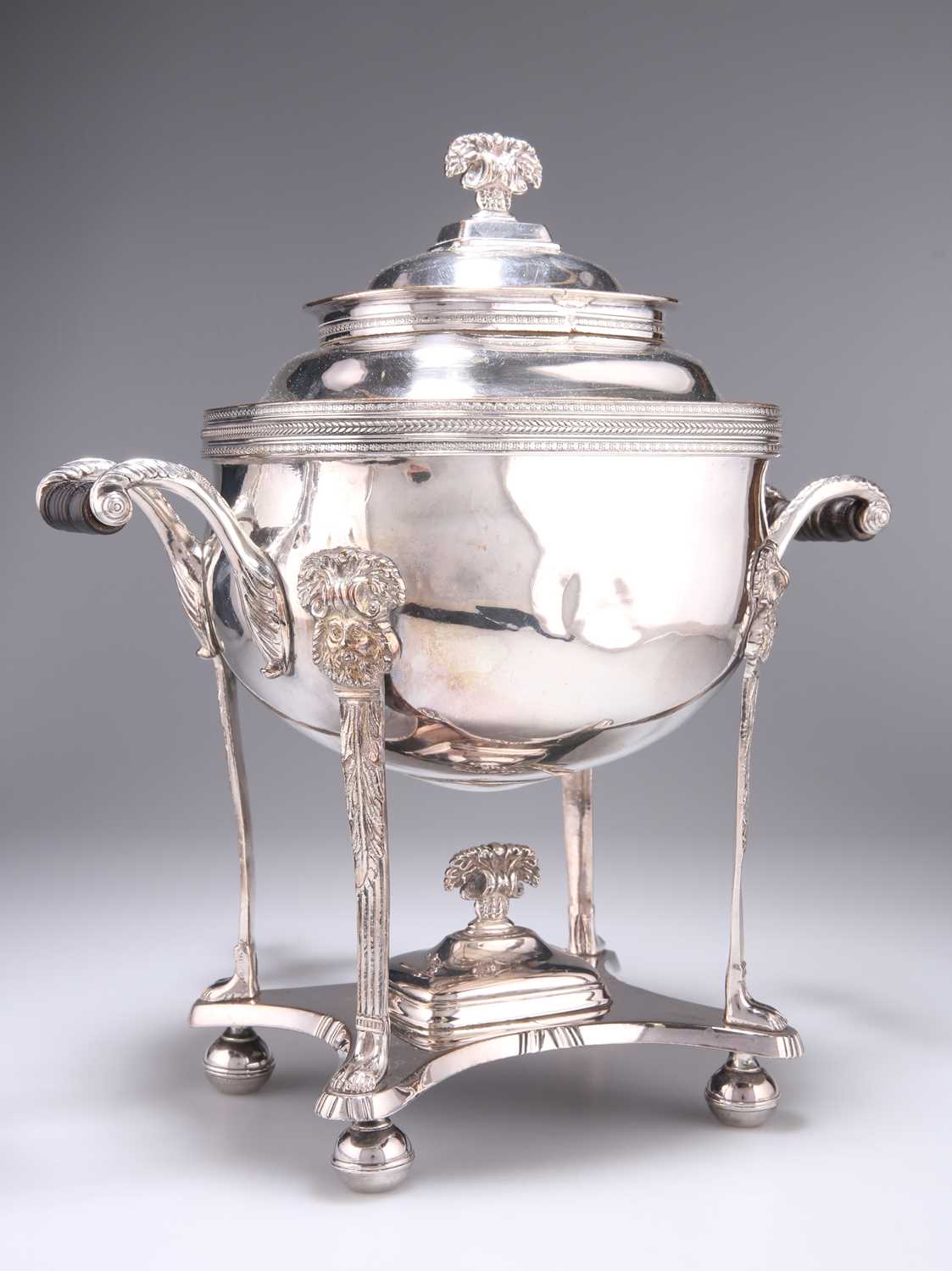 A REGENCY SILVER-PLATED SAMOVAR, EARLY 19TH CENTURY - Image 4 of 4