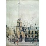 AFTER LAURENCE STEPHEN LOWRY (1887-1976) ST LUKE'S CHURCH