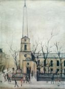 AFTER LAURENCE STEPHEN LOWRY (1887-1976) ST LUKE'S CHURCH