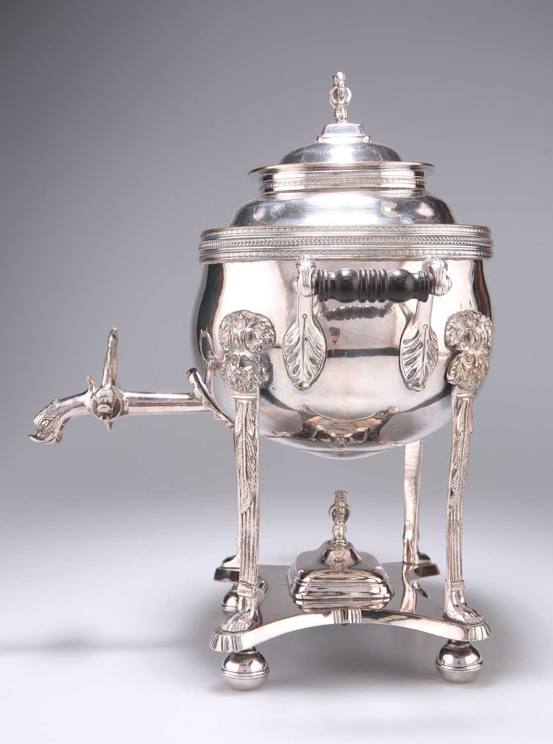 A REGENCY SILVER-PLATED SAMOVAR, EARLY 19TH CENTURY - Image 3 of 4