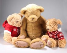THREE TEDDY BEARS