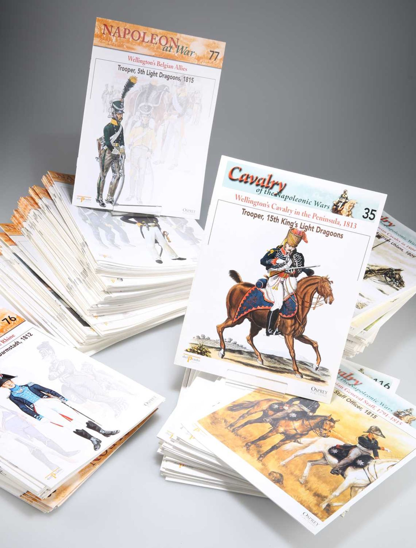 "NAPOLEON AT WAR" AND "CAVALRY OF THE NAPOLEONIC WARS", APPROXIMATELY 215 EDITIONS - Image 2 of 2