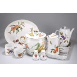 A COLLECTION OF ROYAL WORCESTER EVESHAM OVEN-TO-TABLE WARES