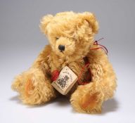 A HERMANN LIMITED EDITION MUSICAL TEDDY BEAR