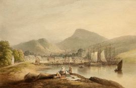 FRANCIS NICHOLSON (1753-1844) ISLE OF BUTE