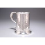 A NEWCASTLE SILVER PINT MUG