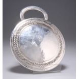 AN ARTS AND CRAFTS SILVER HAND MIRROR