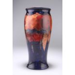 A MOORCROFT FLAMBÉ 'WISTERIA' PATTERN POTTERY VASE