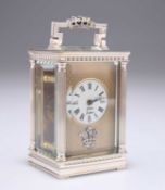 A LIMITED EDITION SILVER CARRIAGE CLOCK, BY CHARLES FRODSHAM