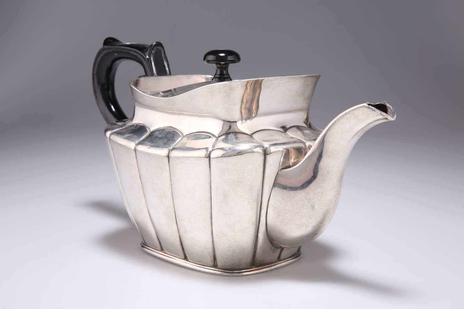 A SWEDISH SILVER TEAPOT, 19TH CENTURY - Image 2 of 2