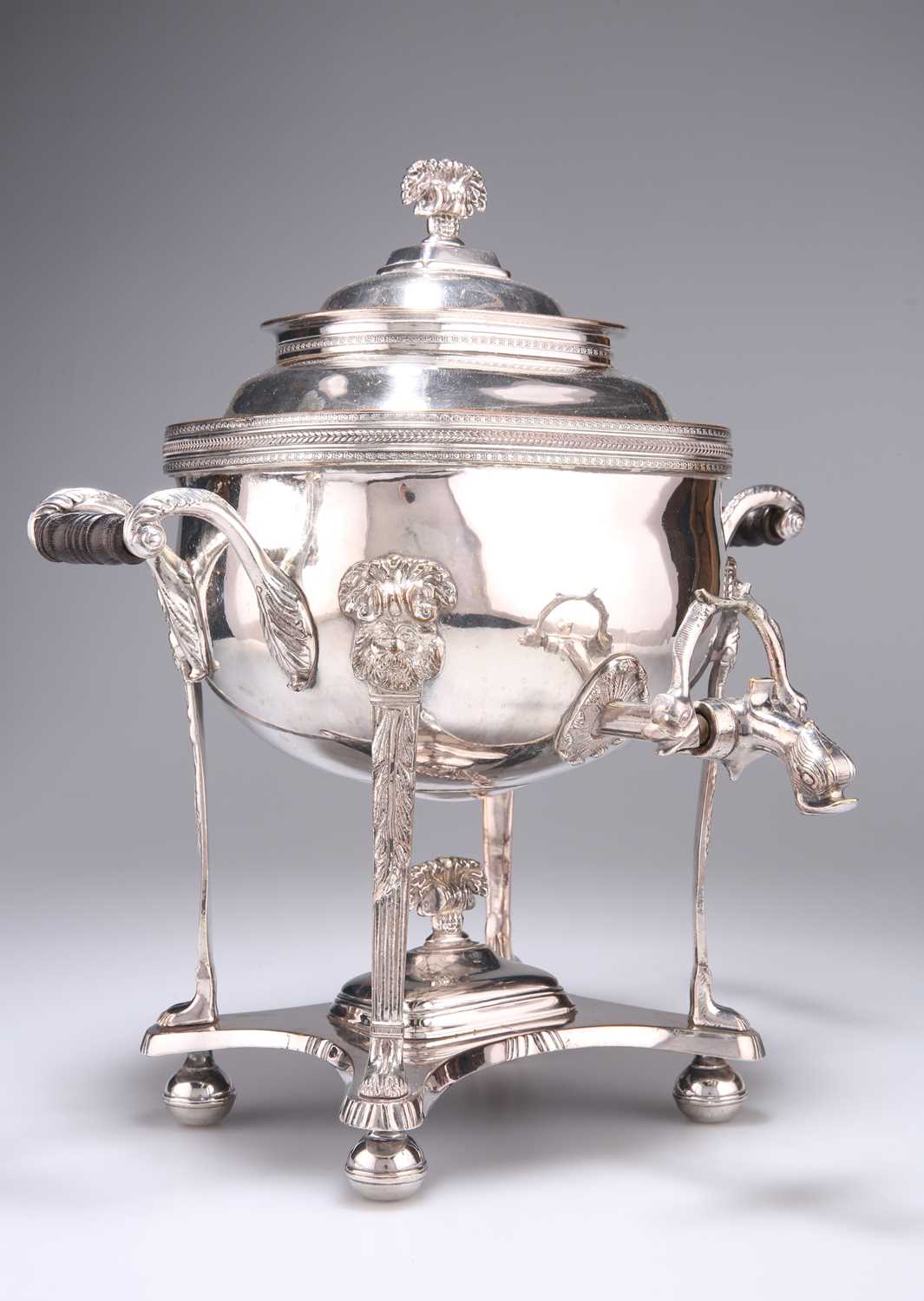 A REGENCY SILVER-PLATED SAMOVAR, EARLY 19TH CENTURY - Image 2 of 4