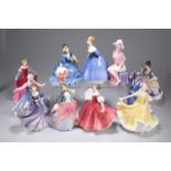 A COLLECTION OF ROYAL DOULTON FIGURES