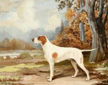 REUBEN WARD BINKS (1880-1950) PORTRAIT OF A HOUND