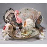 A EXTENSIVE SINGLE OWNER COLLECTION OF NOVELTY TURKEY CERAMICS