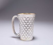 A VICTORIAN SILVER MUG