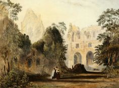 THOMAS MILES RICHARDSON SNR (1784-1848) DRYBURGH ABBEY