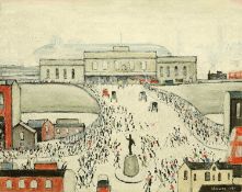 AFTER LAURENCE STEPHEN LOWRY (1887-1976) STATION APPROACH