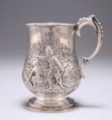 A VICTORIAN SILVER MUG