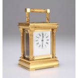 A FRENCH MIGNONETTE CARRIAGE CLOCK, FIRST HALF 20TH CENTURY