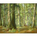 EKM (LATE 19TH/EARLY 20TH CENTURY) FOREST LANDSCAPE