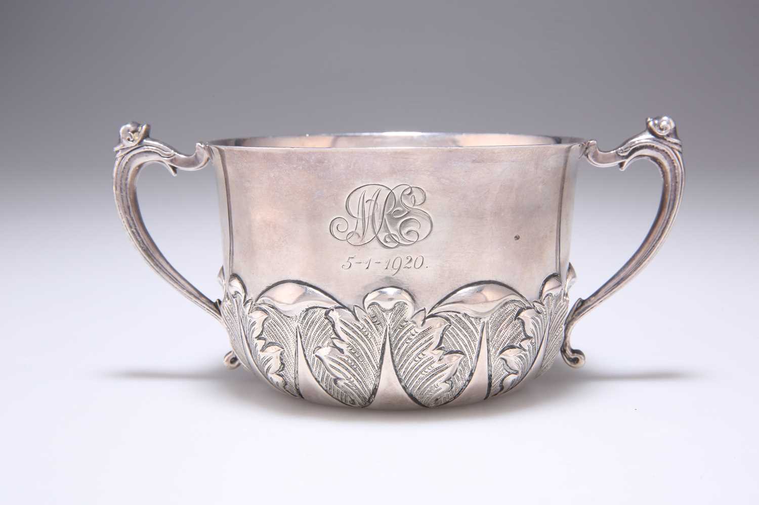 A GEORGE V SILVER PORRINGER