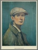 AFTER LAURENCE STEPHEN LOWRY (1887-1976) THREE PORTRAITS, THE ARTIST'S MOTHER, FATHER AND A SELF POR