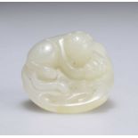 A CHINESE JADE CARVING