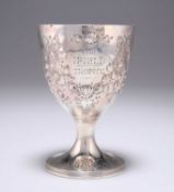 A GEORGE III SILVER GOBLET, THE "IFIELD" TROPHY