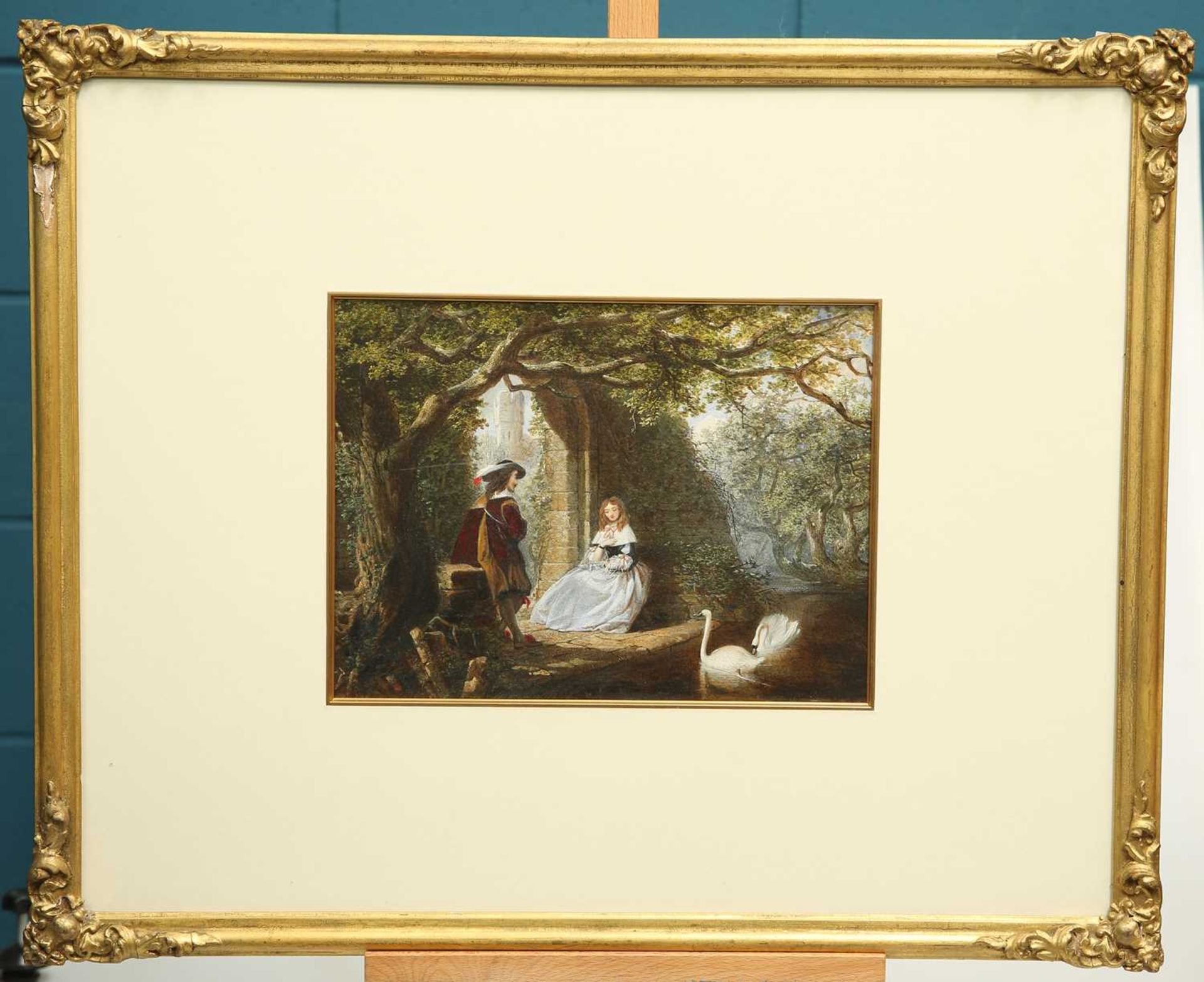 JOHN EDMUND BUCKLEY (1824-1876) THE RENDEZVOUS - Image 2 of 2