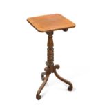 A REGENCY MAHOGANY TILT-TOP TRIPOD TABLE