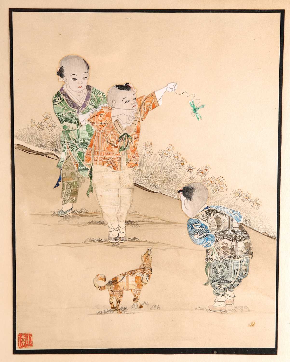 WANG JING, CHILDREN PLAYING - Image 3 of 3