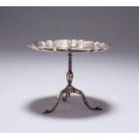 A GEORGE V SILVER MINIATURE TABLE