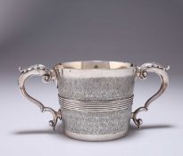 A GEORGE III SILVER TWO-HANDLED CUP