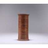 A MID-19TH CENTURY SYCAMORE "SUSSEX" SPICE TOWER