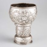 A GERMAN SILVER GOBLET