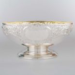 A WILLIAM IV SCOTTISH SILVER PUNCH BOWL