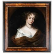 CIRCLE OF SIR PETER LELY (1618-1680) PORTRAIT OF A LADY, BUST LENGTH