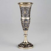 A RUSSIAN SILVER AND NIELLO GOBLET, 18TH/19TH CENTURY