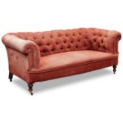 A VICTORIAN CHESTERFIELD SOFA