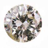 A BRILLIANT-CUT DIAMOND