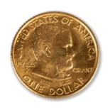 A 1922 GRANT GOLD DOLLAR